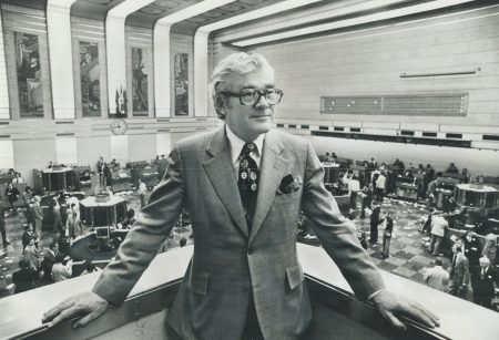 Robert Morgan, Toronto Stock Exchange