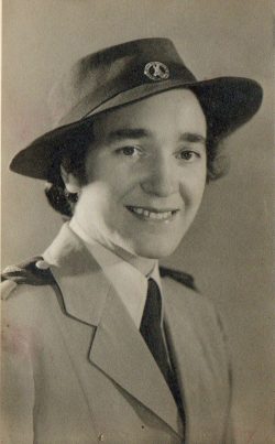 Margaret in uniform