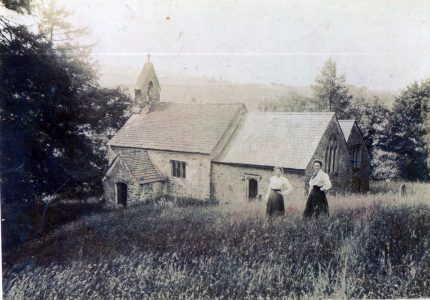 A vintage photo of All Saint's