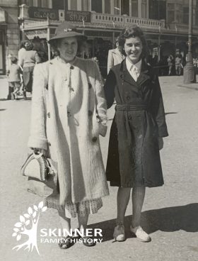 Catherine and Janet at Barry Island