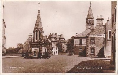 Old postcard Falkland