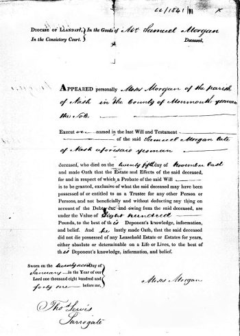 Samuel Morgan Will