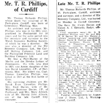 TR Phillps Wstern Mail