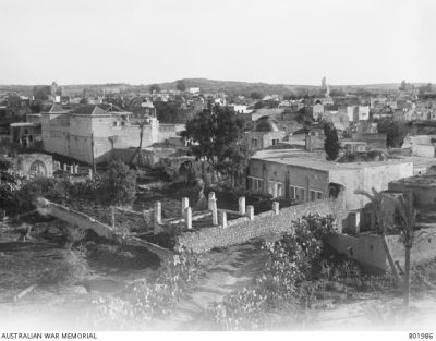 Town of Gaza in 1917