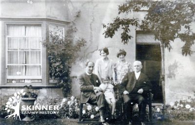 The Harris family at Cwm Farm c. 1920s